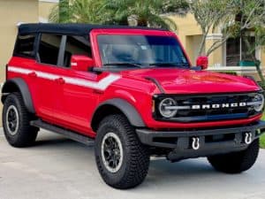 Ford Bronco 2021 Red